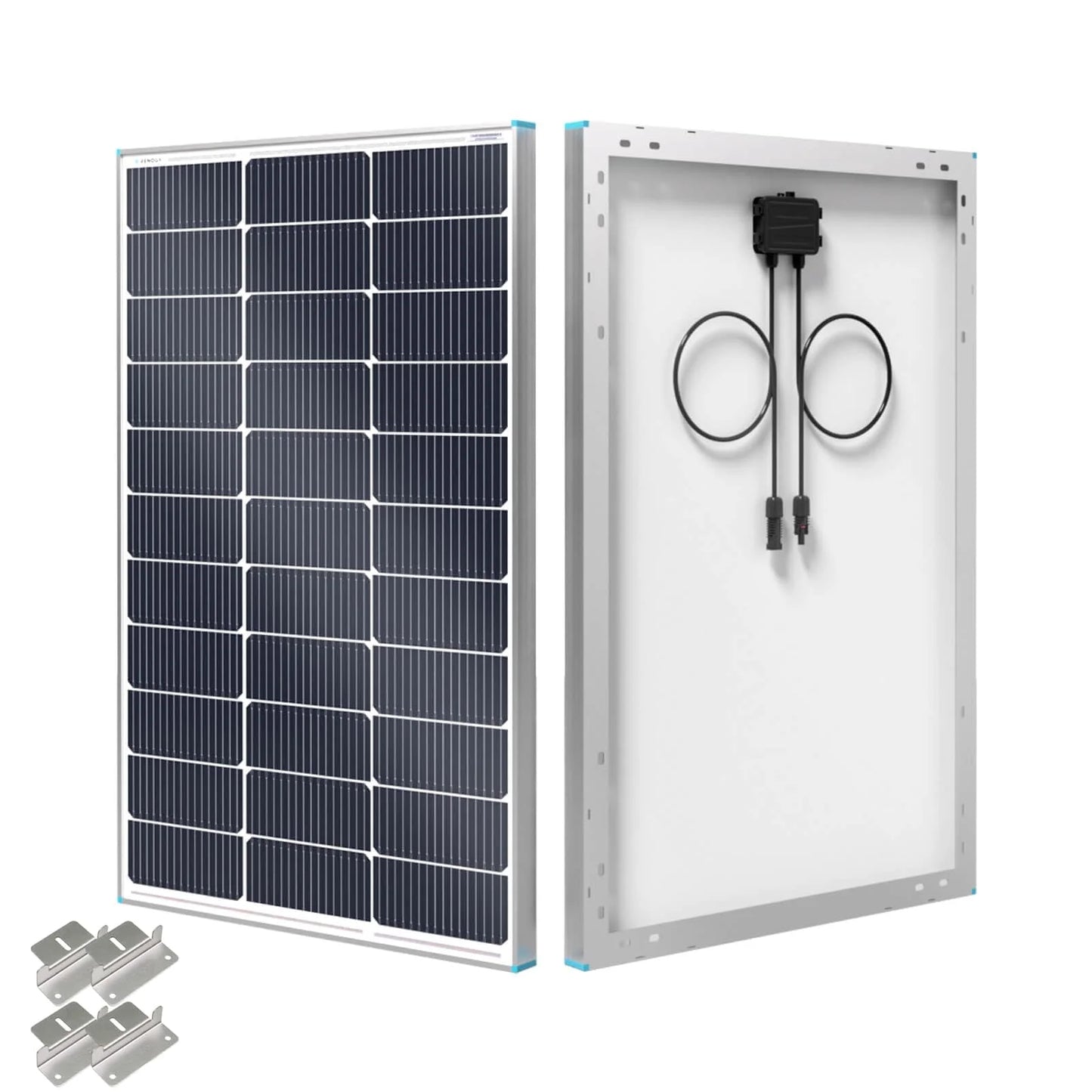 Renogy 100 Watt Solar Panels With Mounting Brackets