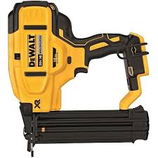DEWALT 20V MAX* XR® 18 GA Cordless Brad Nailer (Tool Only)
