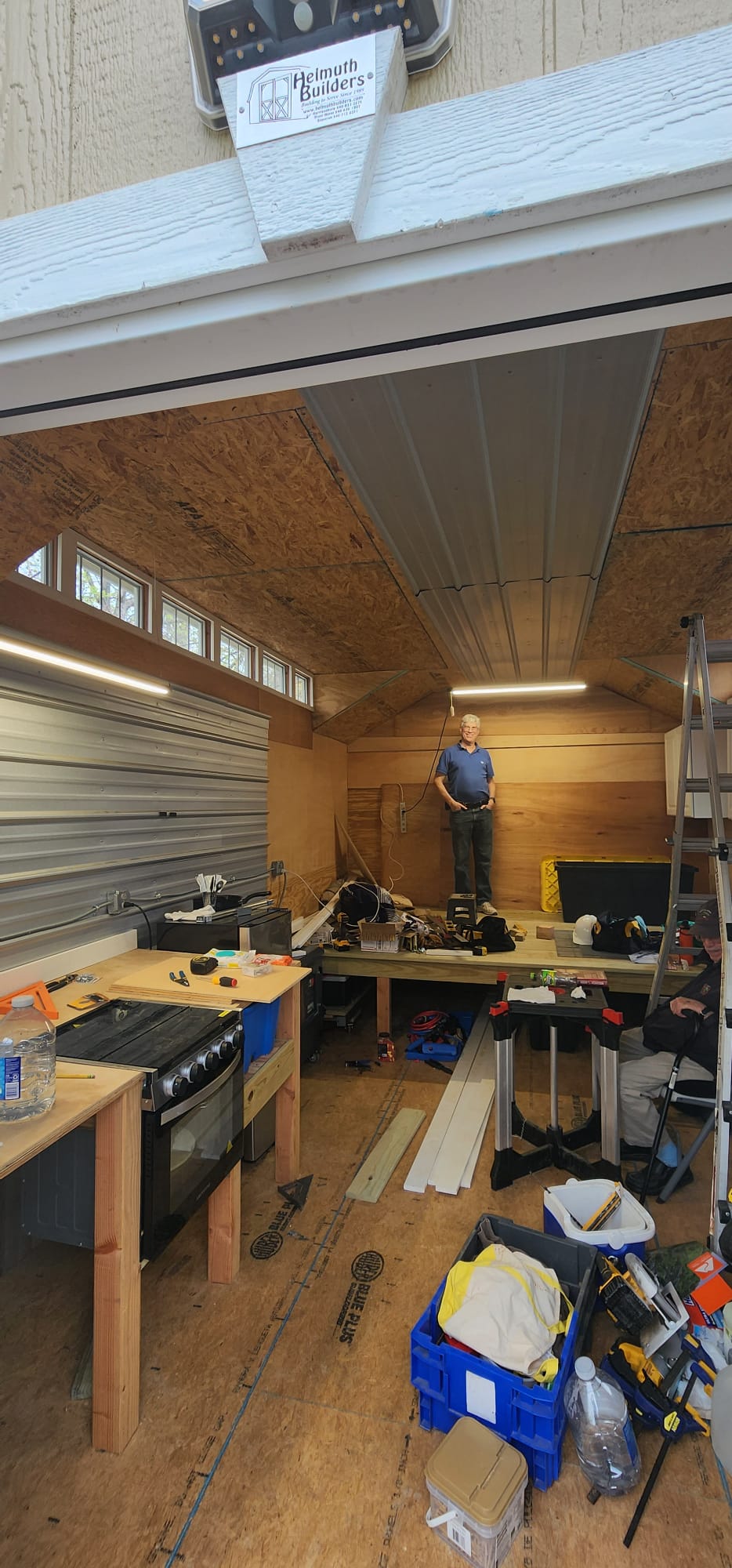 Tiny House Shell Built in 2022 and modified throughout 2023 and 2024, this well insulated 12x20 shed can be finished to be a tiny house, guest cottage, stand alone office or other useful space.