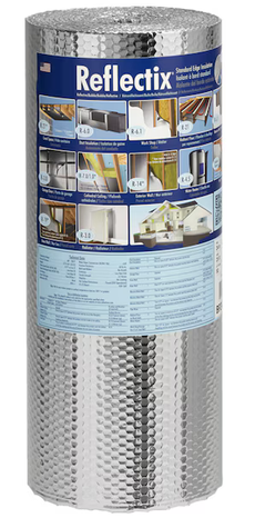 Reflectix R- 21 Attic Wall Unfaced Reflective Roll Insulation 50-sq ft ( 24-in W x 25-ft L ) Individual pack